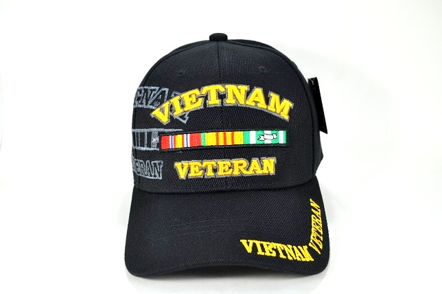 MI-76 VIETNAM VETERAN (RIBBON) - BLACK